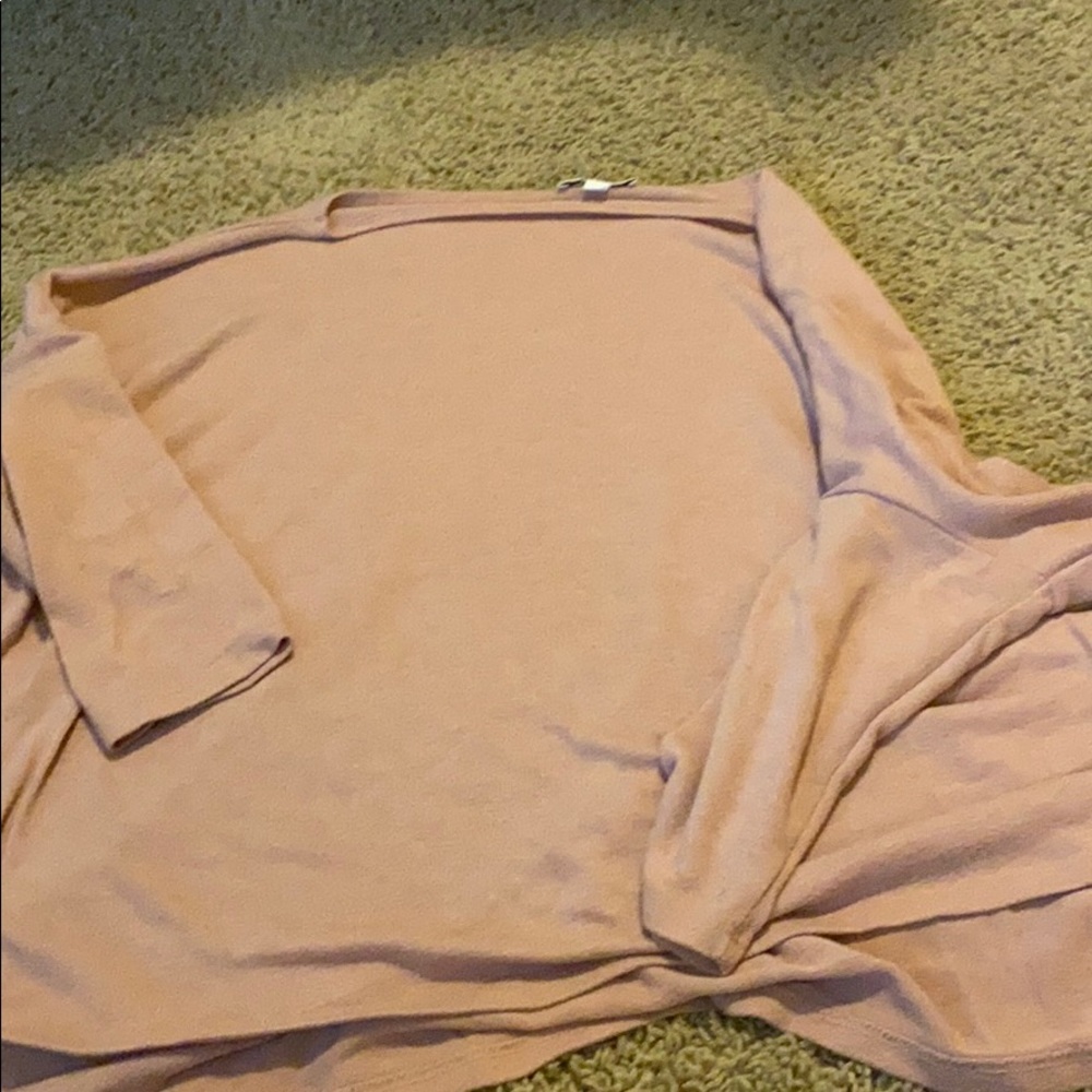 women’s sweater 3/4 quarter length sleeves